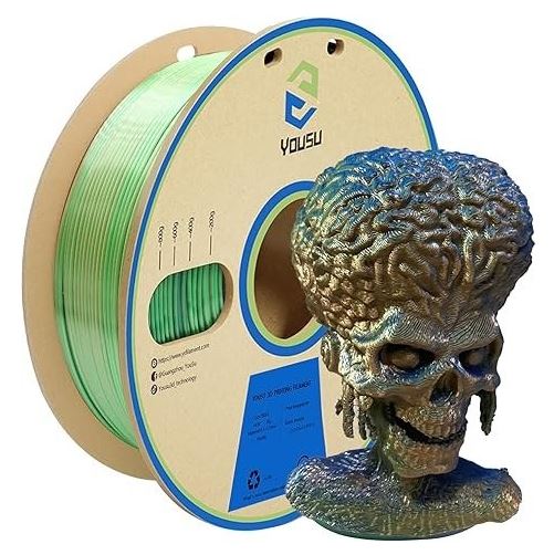 فیلامنت پرینتر سه بعدی سه رنگ یوسو Green Blue Gold