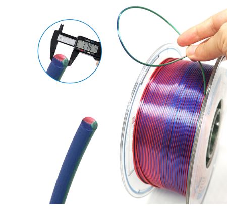 فیلامنت پرینتر سه بعدی سه رنگ یوسو Red Blue Green